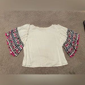 Club Monaco Floral Blouse